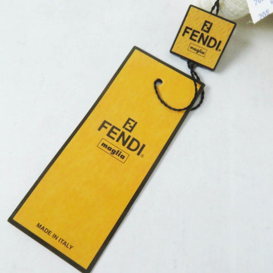FENDI gloves 00018401 Main: 90% wool, Main: 8% nylon, Main: 2% polyurethane Ivory Women 42 Used Authentic
