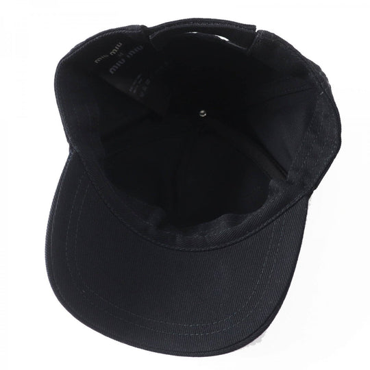 MIUMIU cap 5HC179 cotton black M