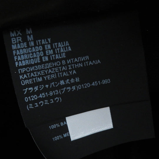 MIUMIU cap 5HC179 cotton black M