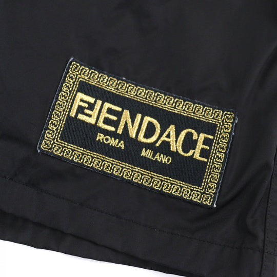 FENDACE  Shorts FXB077 polyester black FENDACE FENDACE 44