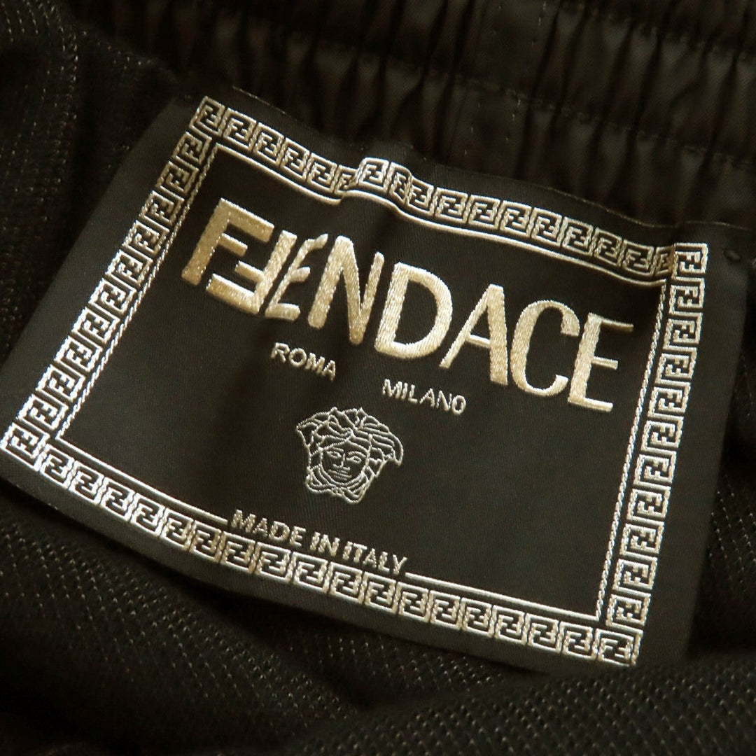 FENDACE  Shorts FXB077 polyester black FENDACE FENDACE 44