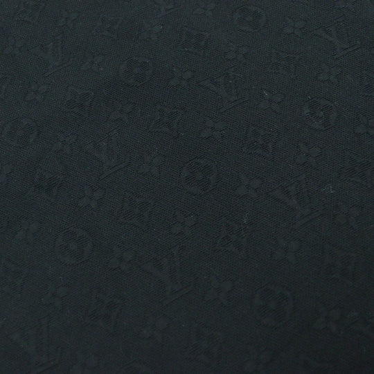 LOUIS VUITTON Short sleeve T-shirt cotton black XS