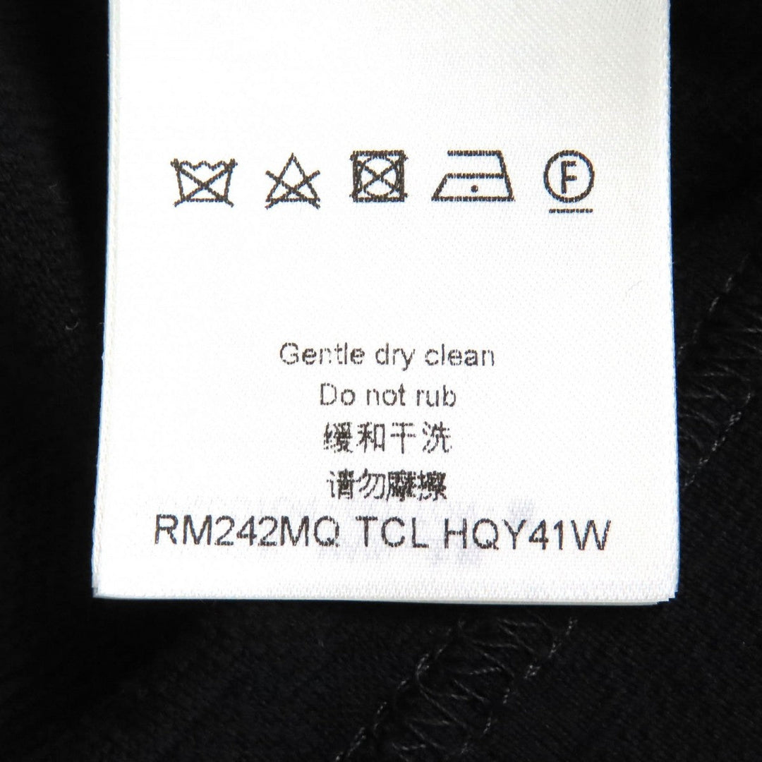 LOUIS VUITTON Short sleeve T-shirt cotton black XS