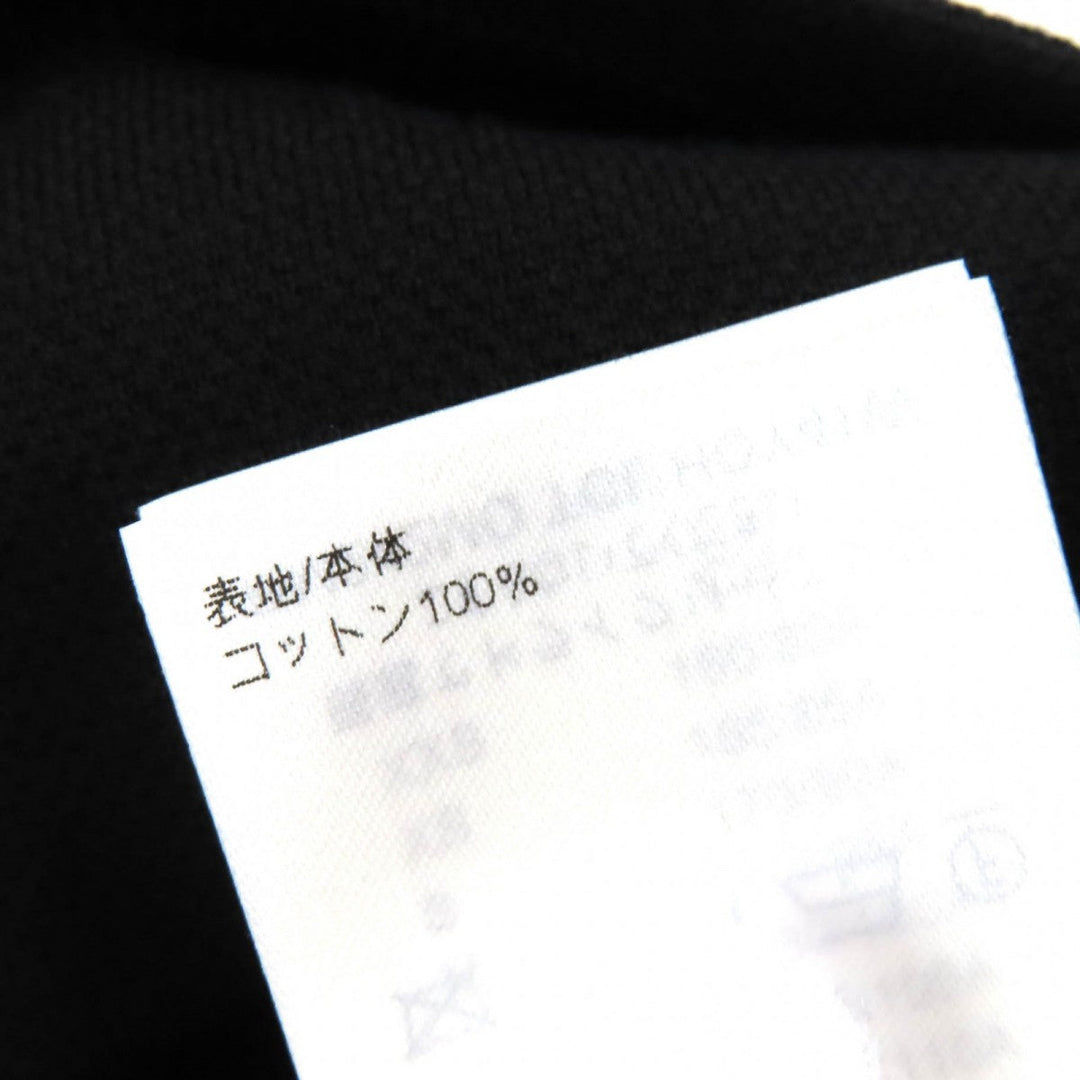 LOUIS VUITTON Short sleeve T-shirt cotton black XS