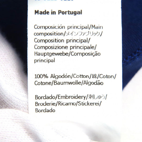 LOEWE Short sleeve T-shirt H526Y22X75 Outer: 100% cotton, some parts: 100% polyester, some parts: 99% cotton, some parts: 1% elastane Navy blue mens Used Authentic