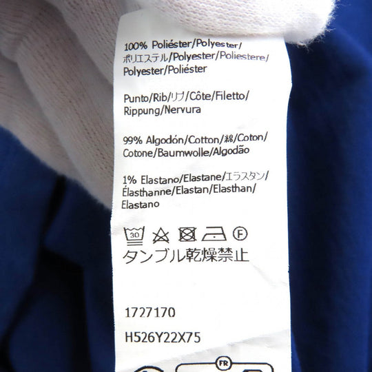 LOEWE Short sleeve T-shirt H526Y22X75 Outer: 100% cotton, some parts: 100% polyester, some parts: 99% cotton, some parts: 1% elastane Navy blue mens Used Authentic