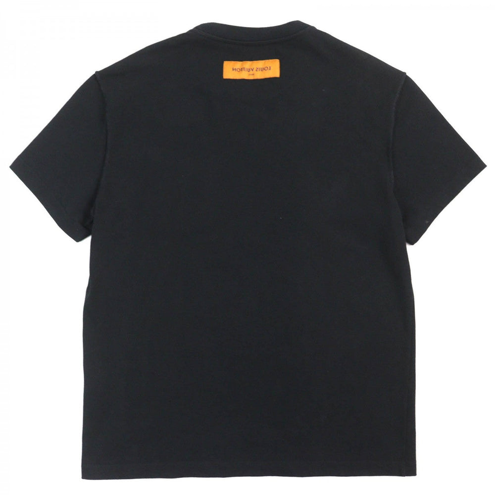 LOUIS VUITTON Short sleeve T-shirt cotton black M
