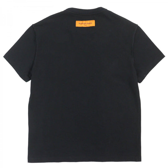 LOUIS VUITTON Short sleeve T-shirt cotton black M