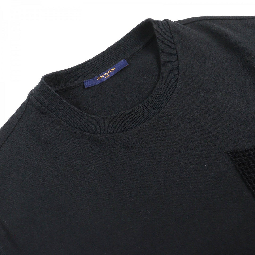 LOUIS VUITTON Short sleeve T-shirt cotton black M