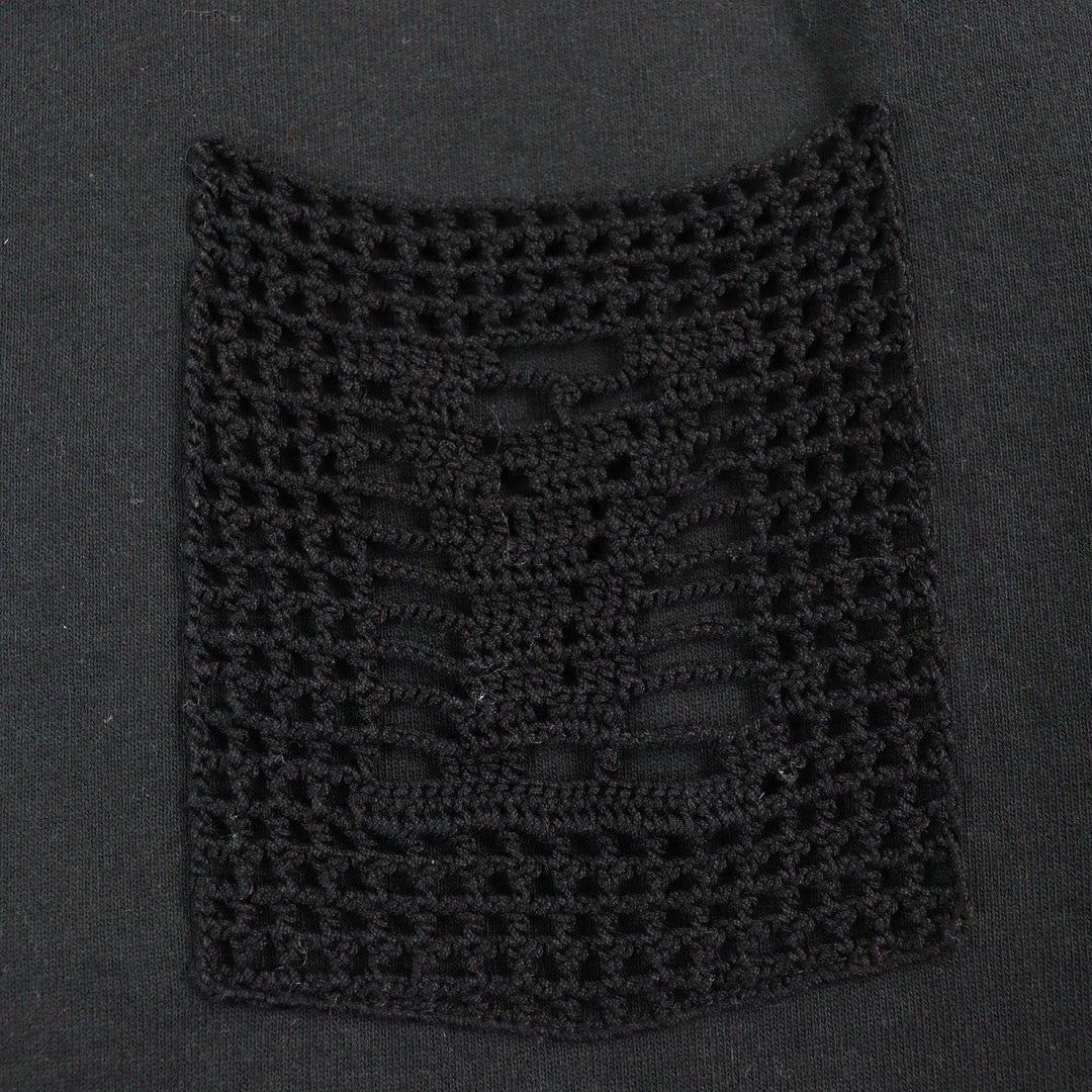 LOUIS VUITTON Short sleeve T-shirt cotton black M