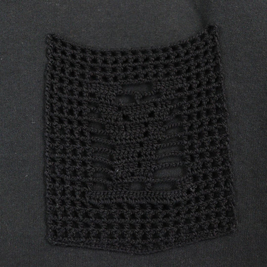 LOUIS VUITTON Short sleeve T-shirt cotton black M