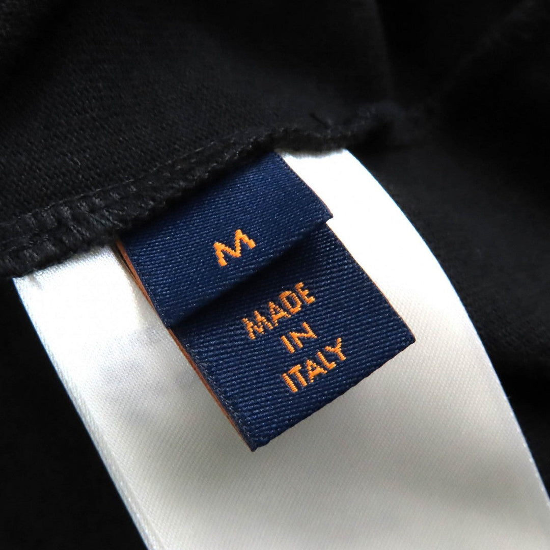 LOUIS VUITTON Short sleeve T-shirt cotton black M