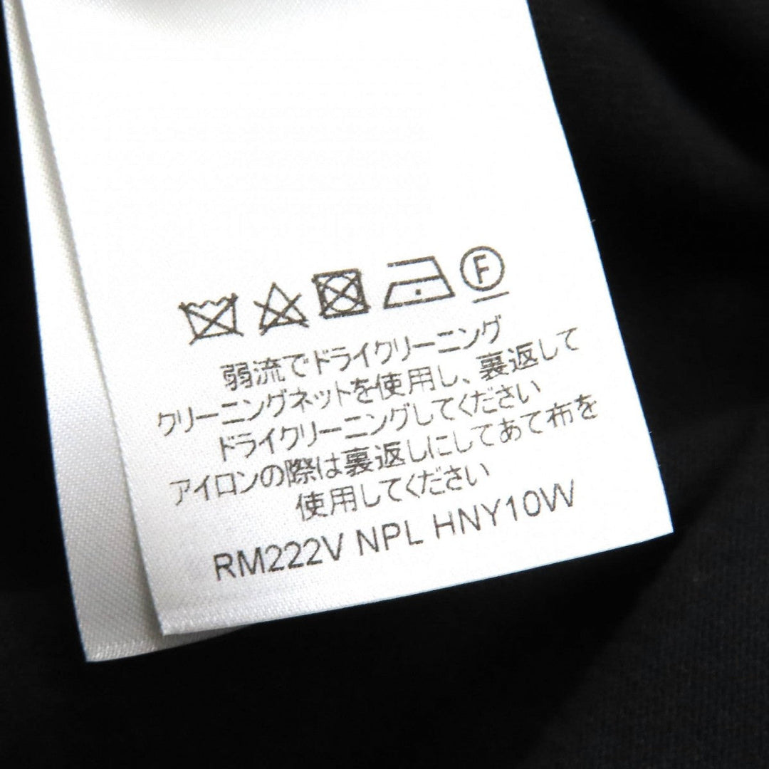 LOUIS VUITTON Short sleeve T-shirt cotton black M