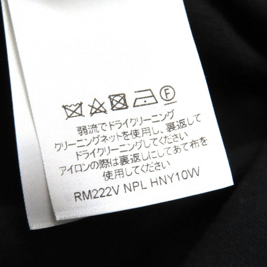 LOUIS VUITTON Short sleeve T-shirt cotton black M