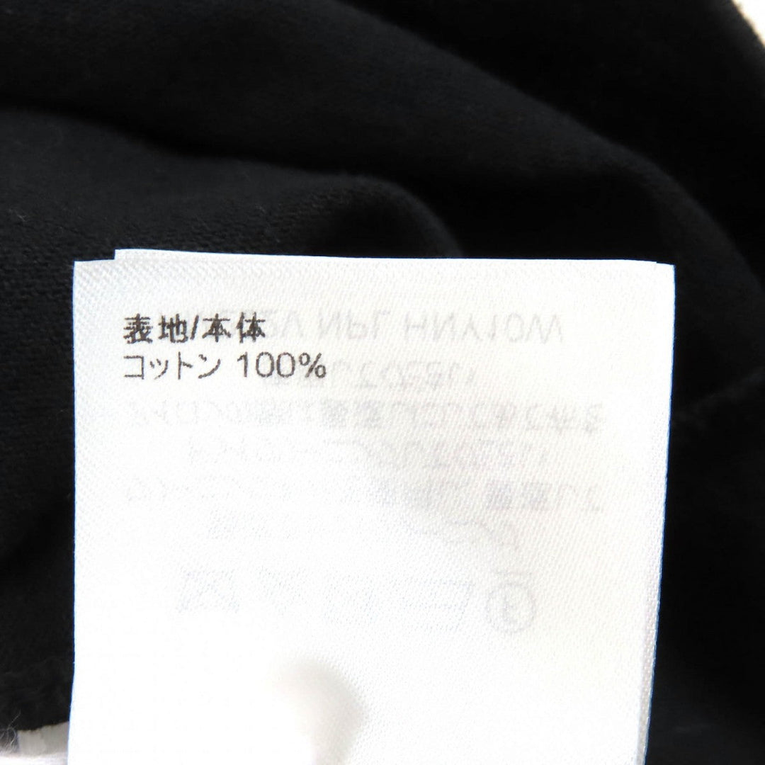 LOUIS VUITTON Short sleeve T-shirt cotton black M