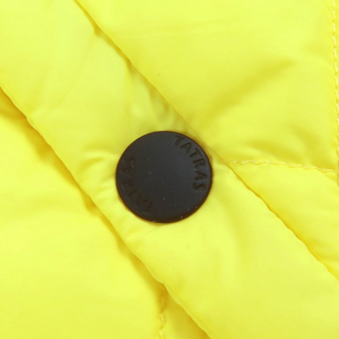 TATRAS Down jacket MTA17S4494 Outer: 100% nylon, Filling: 90% down, Filling: 10% feather, Lining: 100% nylon yellow BRACCI mens 2 Used Authentic
