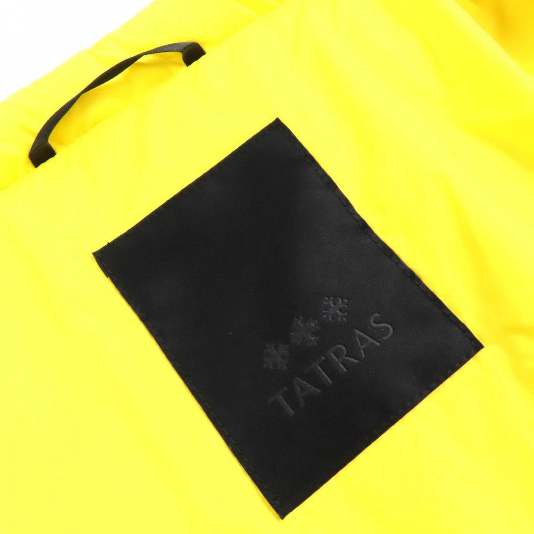 TATRAS Down jacket MTA17S4494 Outer: 100% nylon, Filling: 90% down, Filling: 10% feather, Lining: 100% nylon yellow BRACCI mens 2 Used Authentic