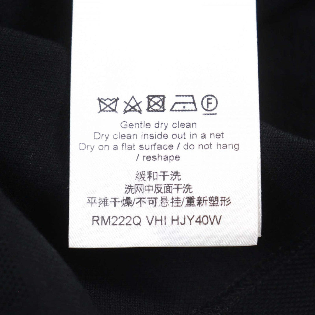 LOUIS VUITTON Short sleeve T-shirt HJY40W Main: 100% cotton black mens L Used Authentic