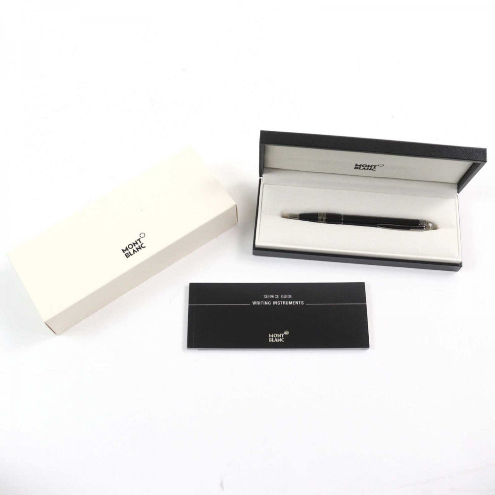 MONTBLANC Ballpoint pen metal Black gun metallic Starwalker Midnight Resin