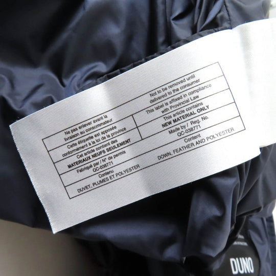DUNO down coat Outer: 100% polyester, Part: 42% wool, Part: 40% rayon, Part: 18% polyester, Lining: 100% nylon Navy CESILE PRATO Women 40 Used Authentic