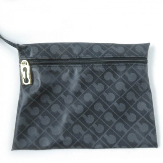 GHERARDINI Boston Duffel bag Nylon, Leather black Women Used Authentic