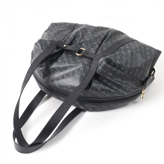 GHERARDINI Boston Duffel bag Nylon, Leather black Women Used Authentic