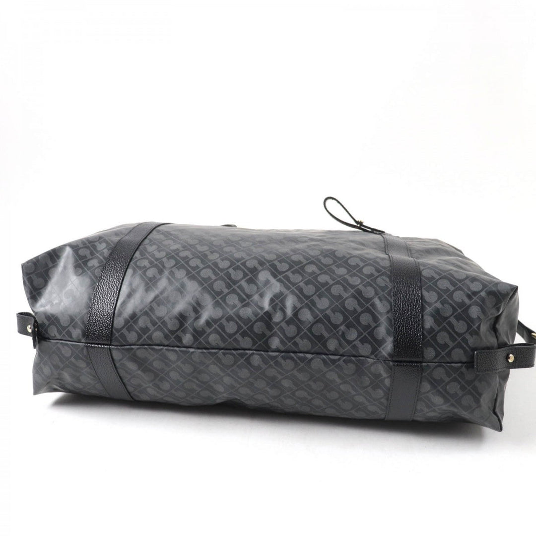 GHERARDINI Boston Duffel bag Nylon, Leather black Women Used Authentic