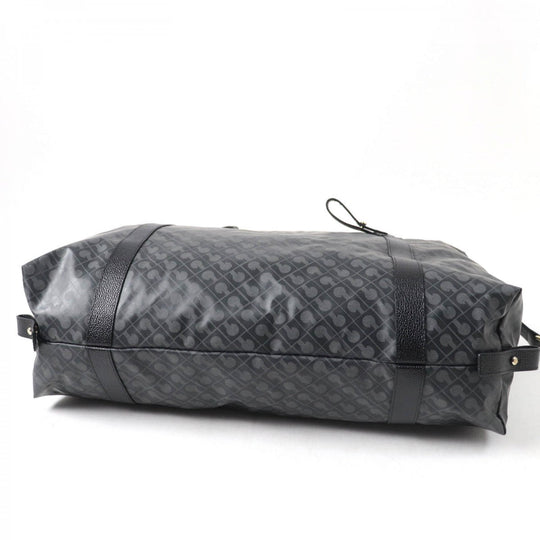 GHERARDINI Boston Duffel bag Nylon, Leather black Women Used Authentic
