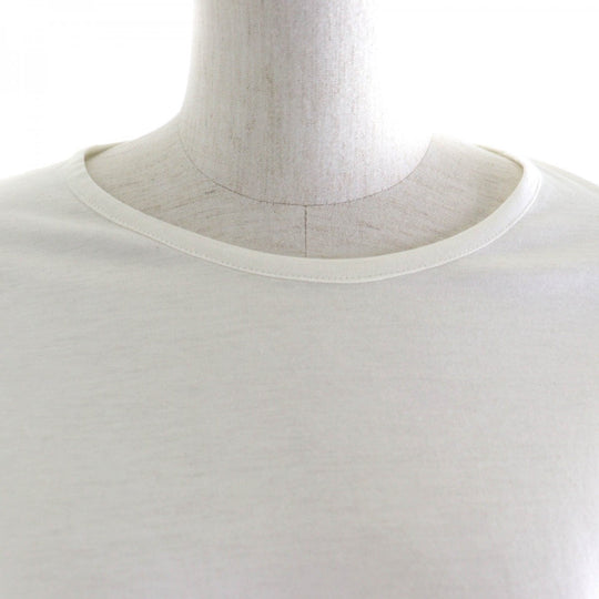 HERMES Short sleeve T-shirt cotton Ivory L