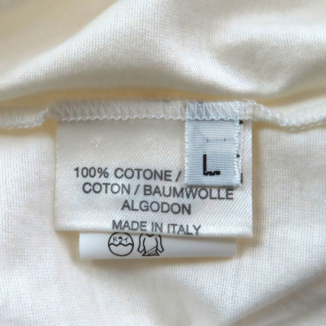 HERMES Short sleeve T-shirt cotton Ivory L