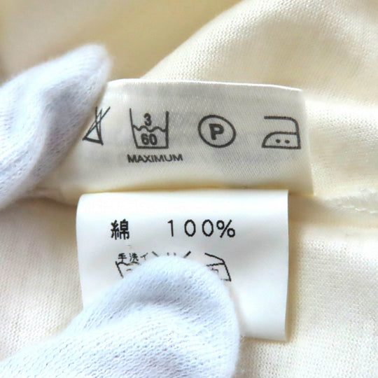 HERMES Short sleeve T-shirt cotton Ivory L