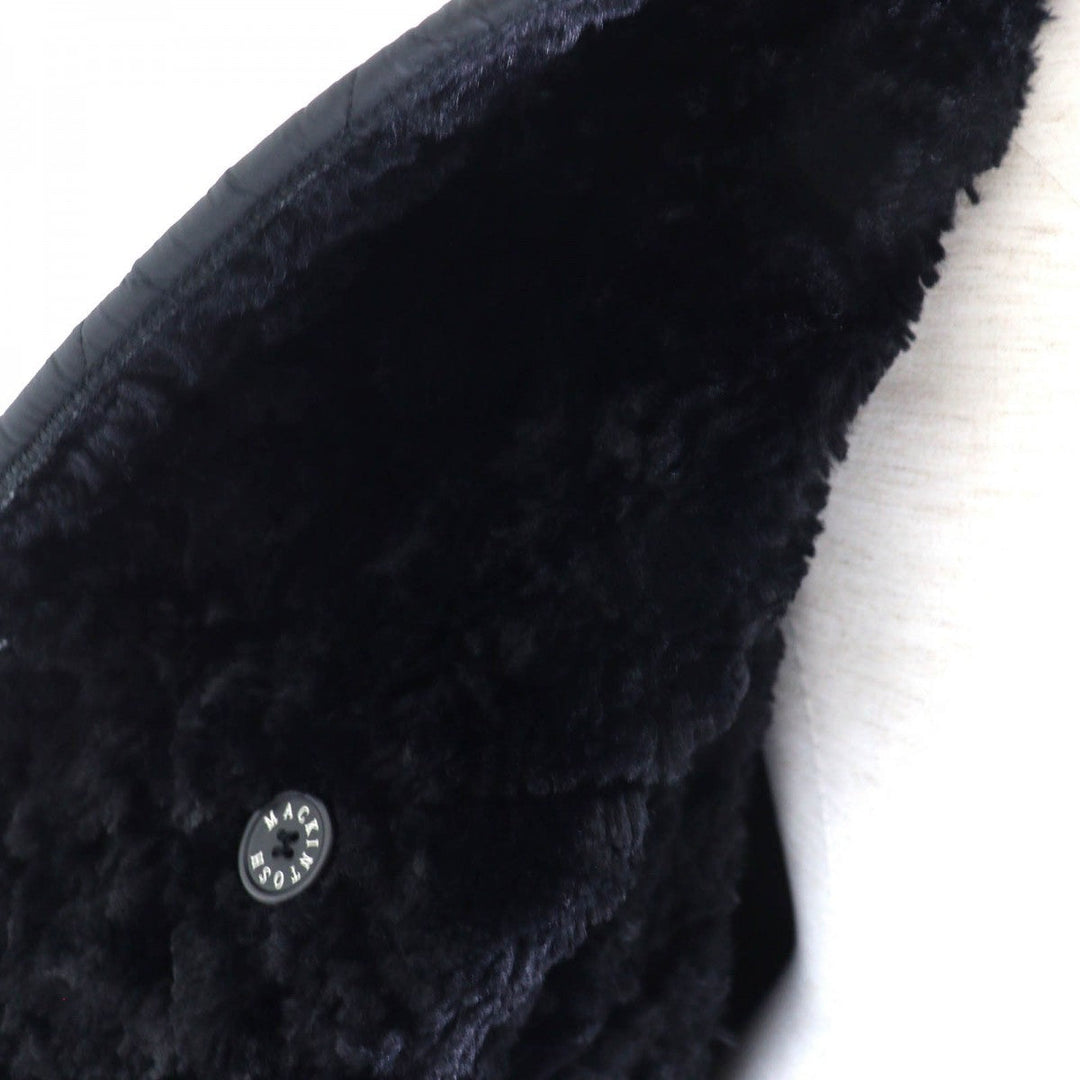 Mackintosh coat Outer: 100% polyester, Fur: 100% polyester, Lining: 100% polyester black Women 36 Used Authentic