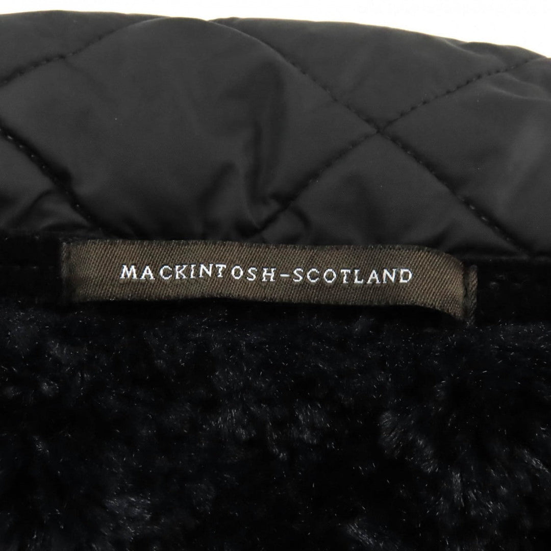 Mackintosh coat Outer: 100% polyester, Fur: 100% polyester, Lining: 100% polyester black Women 36 Used Authentic