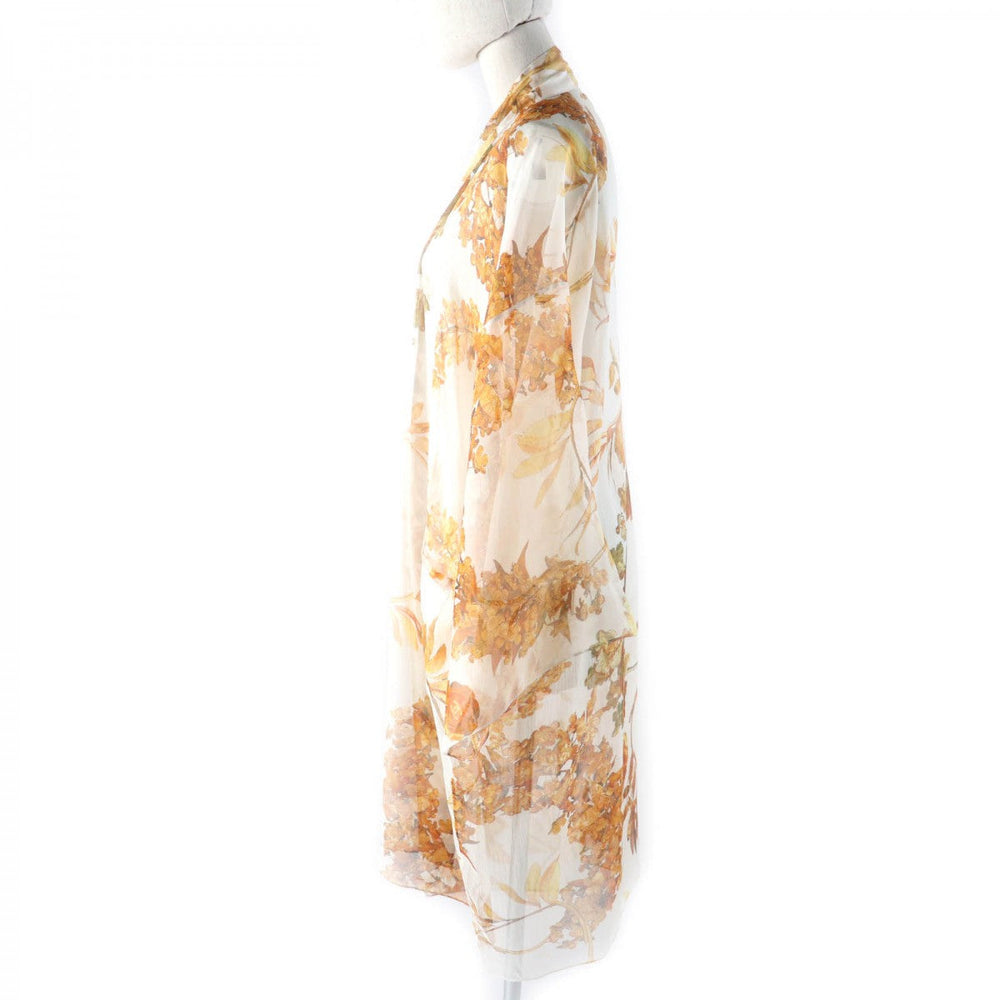CHANEL cardigan P58015 Main: 100% silk white Women 36 Used Authentic
