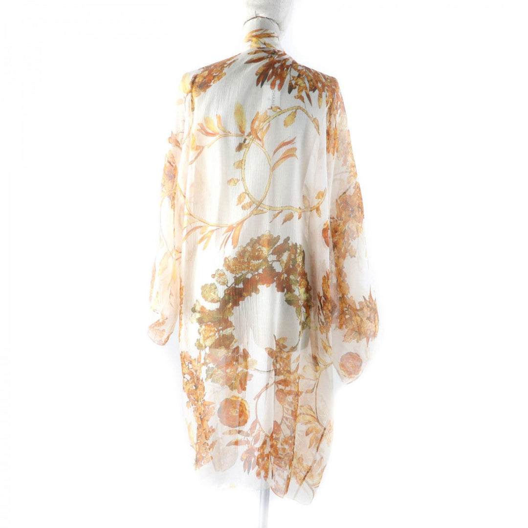 CHANEL cardigan P58015 Main: 100% silk white Women 36 Used Authentic