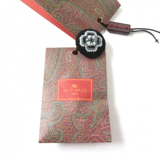 ETRO coat wool black 42