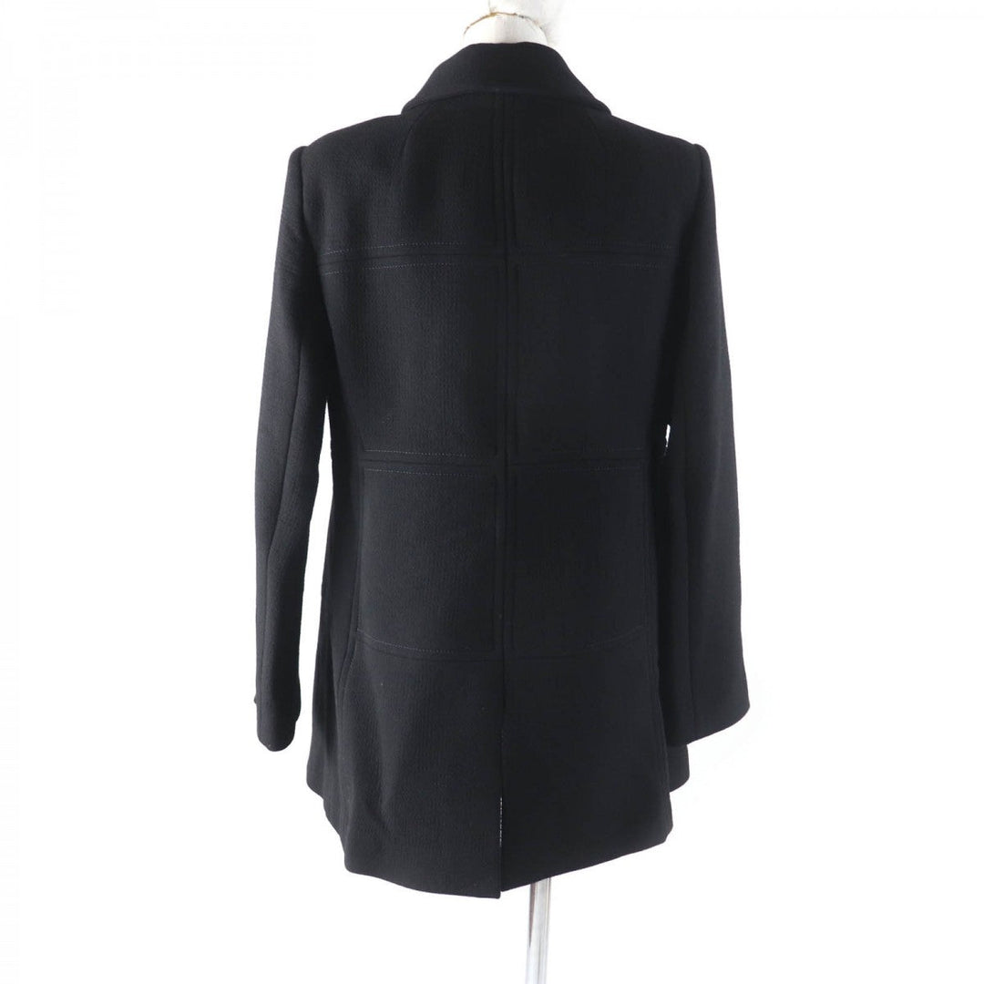 ETRO coat wool black 42