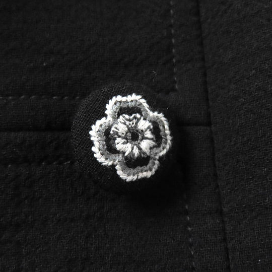 ETRO coat wool black 42