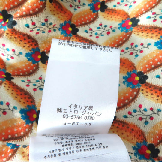 ETRO coat wool black 42