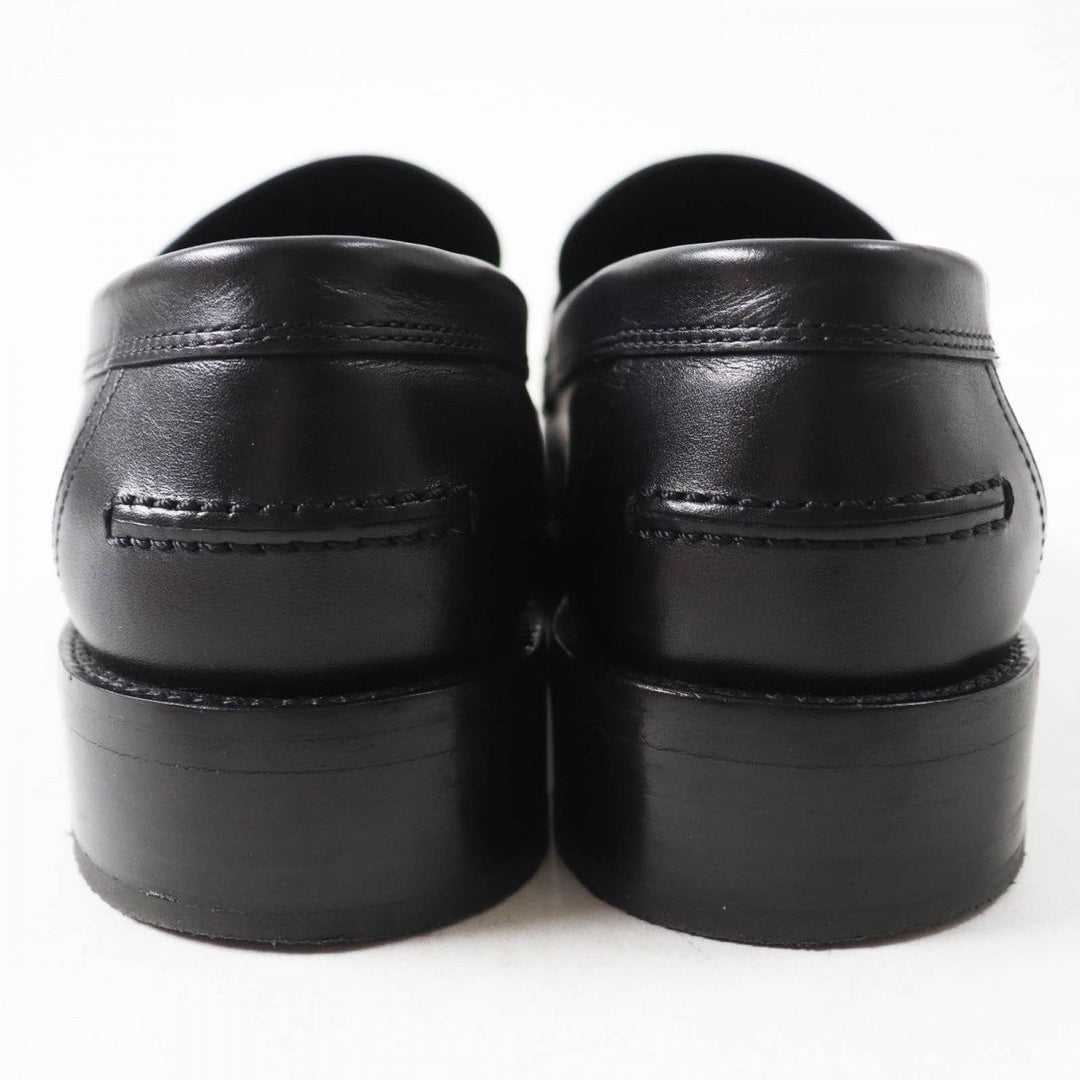HERMES loafers Main: Leather black HOT Women 36 Used Authentic