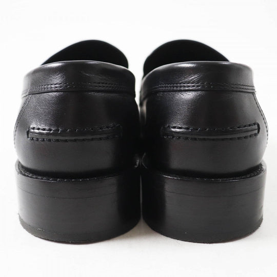 HERMES loafers Main: Leather black HOT Women 36 Used Authentic
