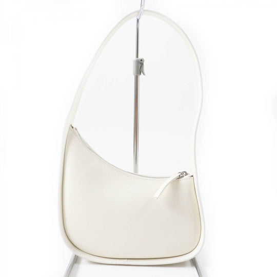 THE ROW Handbag W1249 L52 Main: Leather Ivory HALF MOON Women Used Authentic
