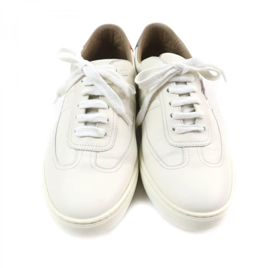 HERMES sneakers Main: Leather off white Quicker Women 38.5 Used Authentic