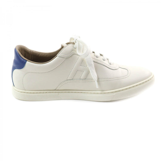 HERMES sneakers Main: Leather off white Quicker Women 38.5 Used Authentic