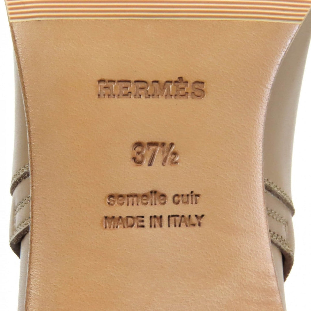 HERMES short boots Main: Leather Brown Neo Women 37.5 Used Authentic