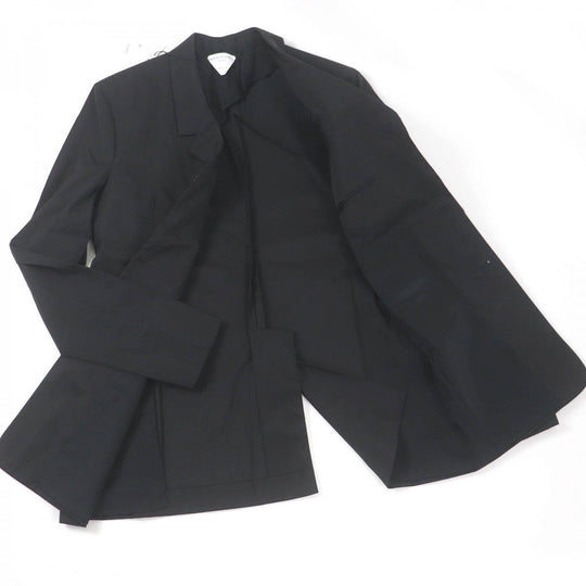 BOTTEGAVENETA tailored jacket 636451 Outer: 96% nylon, Outer: 4% polyurethane, Lining: 95% cupra, Lining: 5% polyurethane, Part: 80% polyester black mens 50 Used Authentic