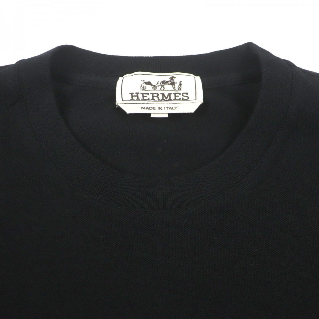 HERMES Short sleeve T-shirt cotton black M