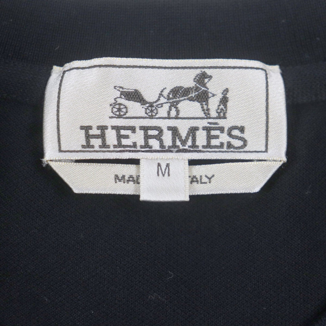 HERMES Short sleeve T-shirt cotton black M