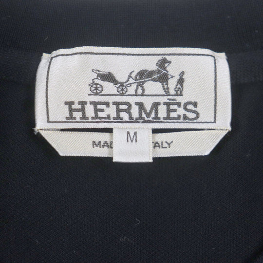 HERMES Short sleeve T-shirt cotton black M