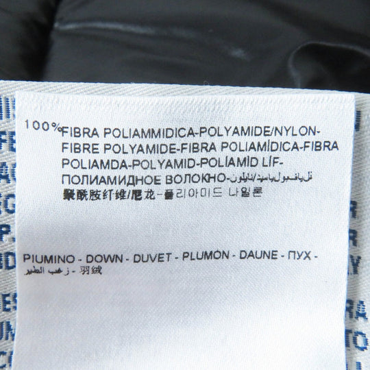 MONCLER Down jacket Outer: 100% nylon, Filling: 90% down, Filling: 10% feather black BADY Women Zero size Used Authentic